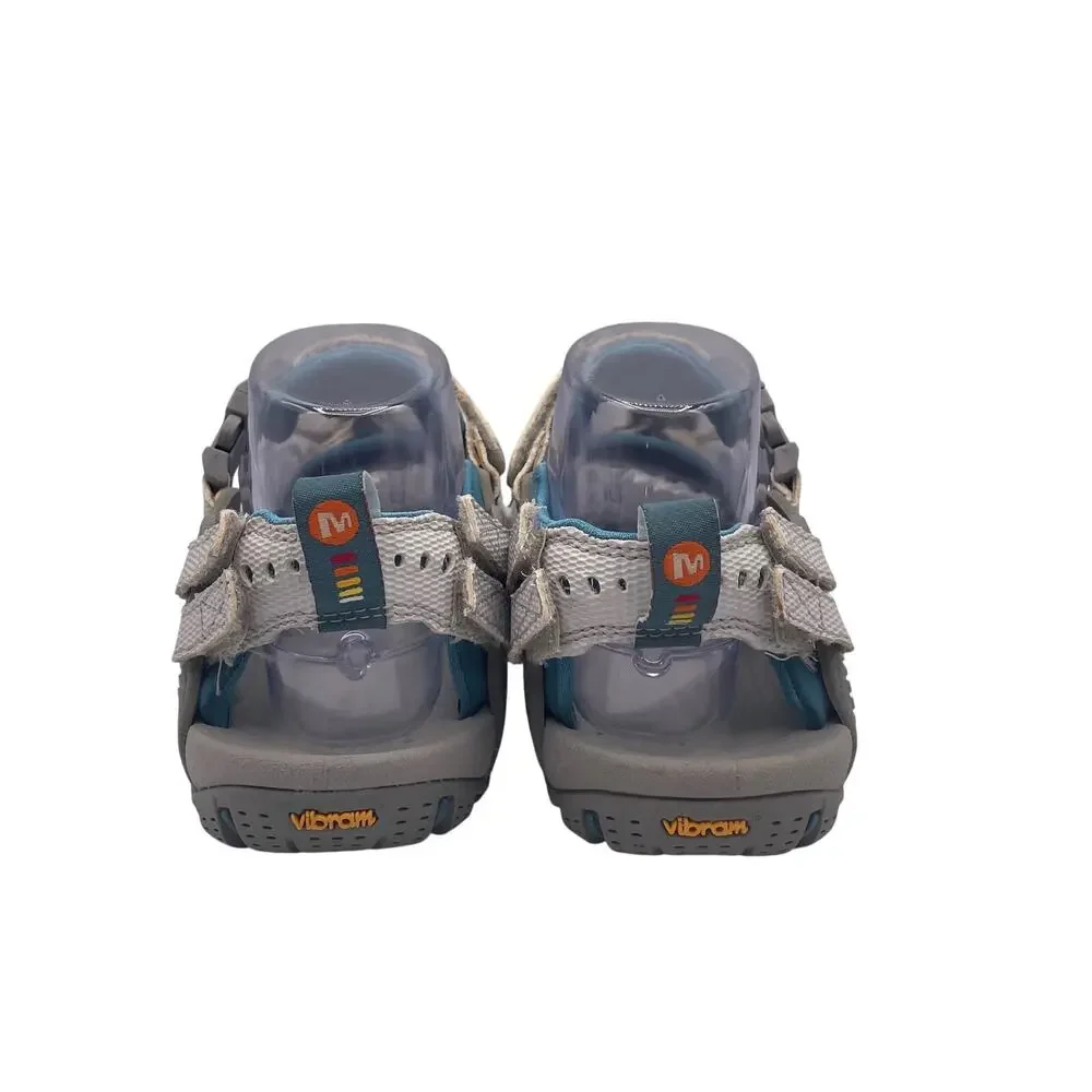 Merrell Waterpro Merced Aqua Sandals Buckle Outdoors Blue Womens 7